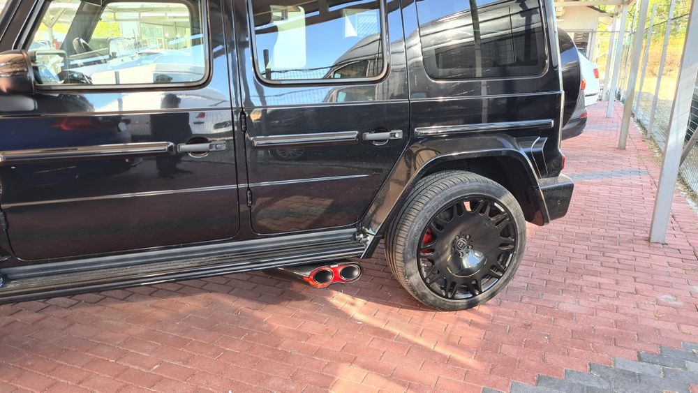 G 900 W463 AMG BRABUS ROCKET накрайници Red line