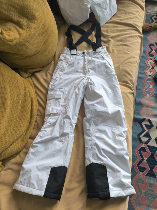 Детски ски панталон, гащеризон, долнище с тиранти, 134-140+ ПОДАРЪЦИ!
