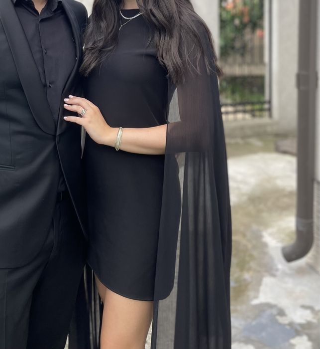 Rochie de seara neagra marime 36/S