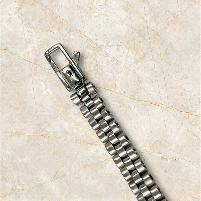 Италианска сребърна гривна