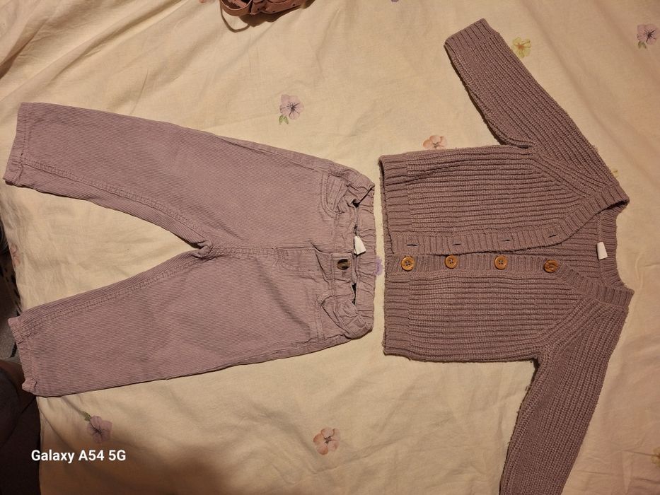 Бебешка жилетка и панталон H&M
