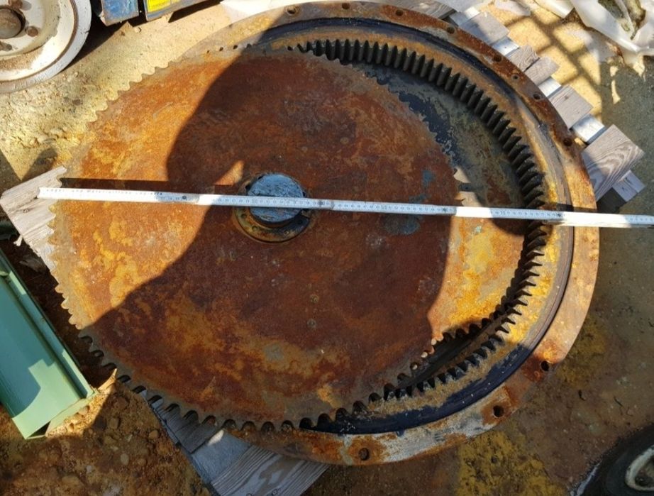 Roata dintata pinion lant disc,coroana rotire macara fulie angrenaj