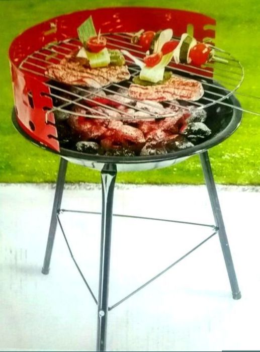 Grtar rotund ⊙ 33 Cm cu 3 picioare demontabil NOU - 45 Lei