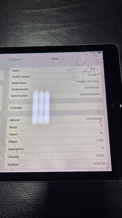 Apple Ipad pro a1674 счупен