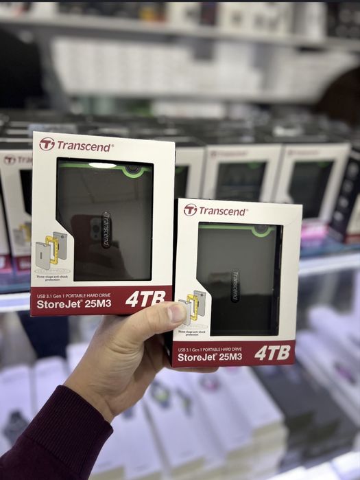 Внешние жесткие диски transcend sandisk