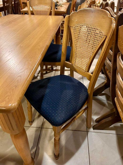 Дъбова маса с 5 стола Холандия