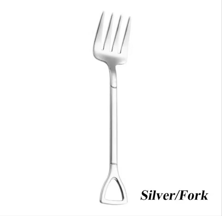 Метални вилици в златен и сребрист цвят