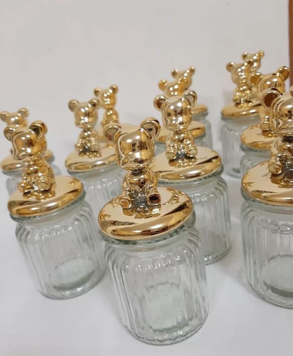 Стекляная бонбоньерка