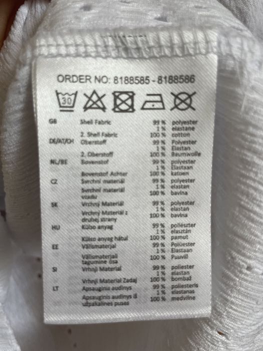 Bluză albă nouă de la Takko