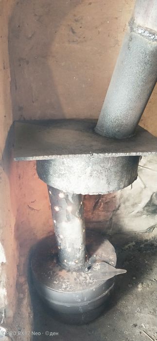 Печка на отработанном масле