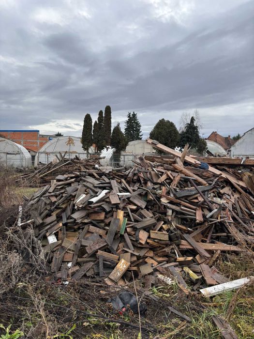 Lemne de foc din demolari si defrisari