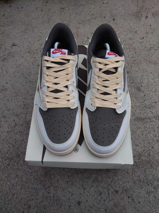 Air Jordan 1 Low Travis Scott Reverse Mocha – Size 44.5 – With Box
