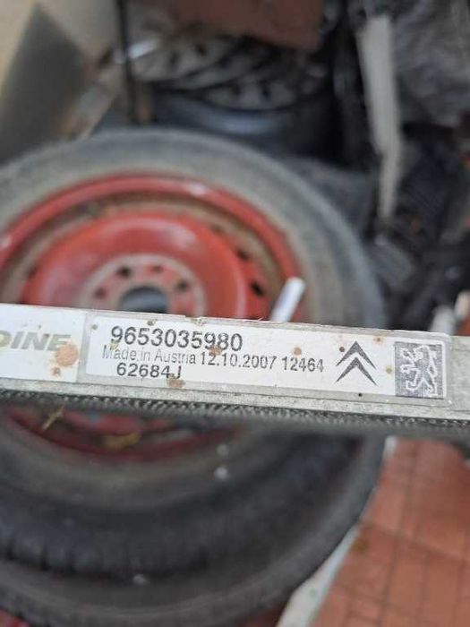 Radiator aer condiționat clima Peugeot 207 diesel 1.4 HDI an 2006-2012