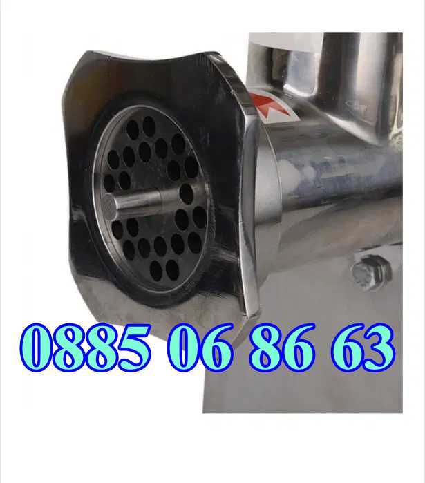 Професионална месомелачка ТК22, 2200W, 220 кг/ч с 3 решетки и 2 ножа