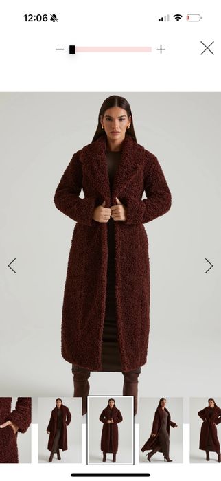 Кафяво мечешко палто  Oh Polly в S размер