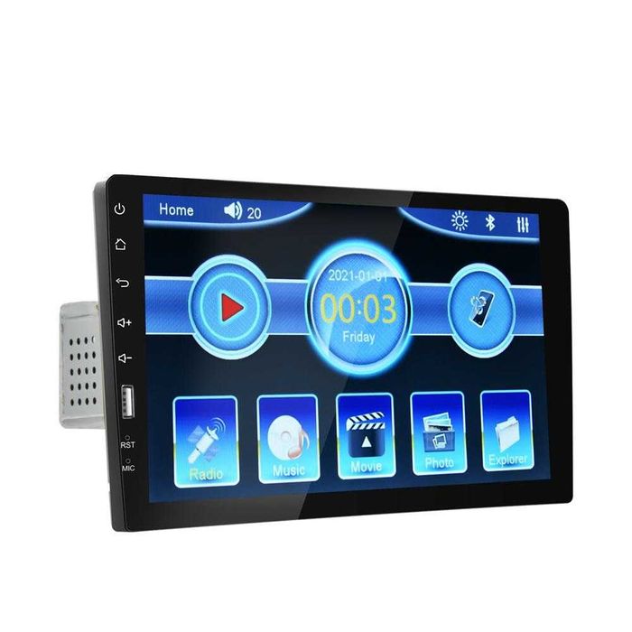player auto cu radio usb si bt + camera dvd auto