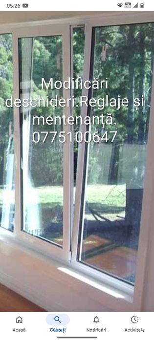 Termopane, reparatii,reglaje. București și Ilfov, constatare a!