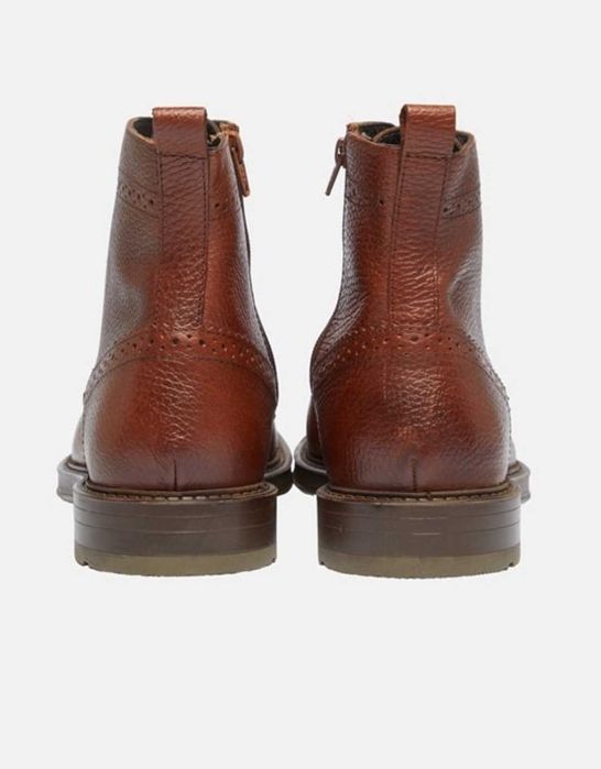 Нови италиянски кожени мъжки ботуши Marco Tozzi