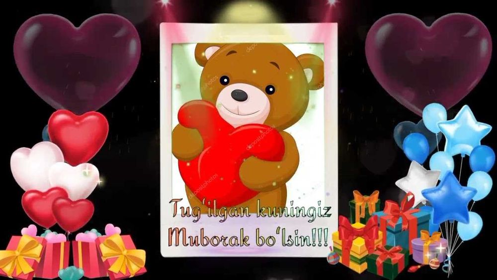 Туғилган кунга ажойиб совға - табрик қўнғироқ!