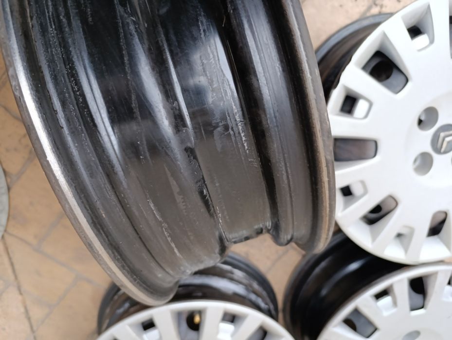 Стоманени джанти 4х98 15 цола Ситроен, Фиат