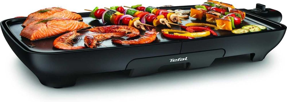 Елекрическа скара Tefal Plancha Malaga CB501812, 2000W, 51x25.5 cм