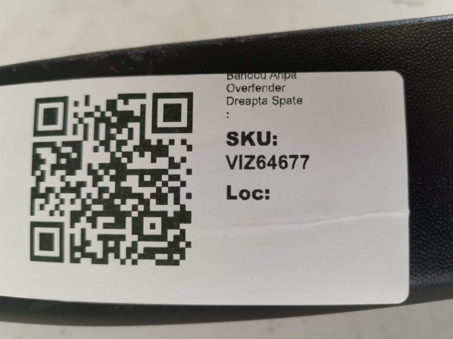 Bandou Aripa Overfender Dreapta Spate   Volkswagen Amarok 2 2022 2023