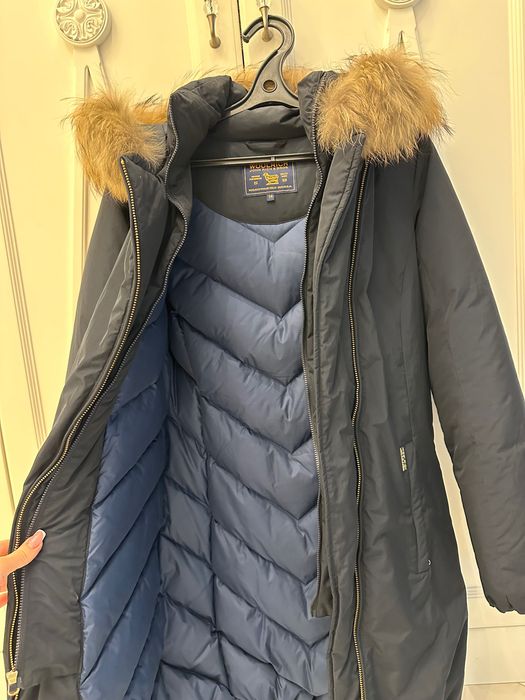 Пуховик куртка wool rich xs