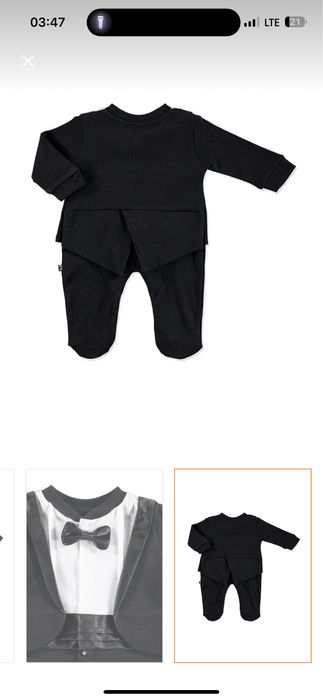 Смокинг для новорожденного