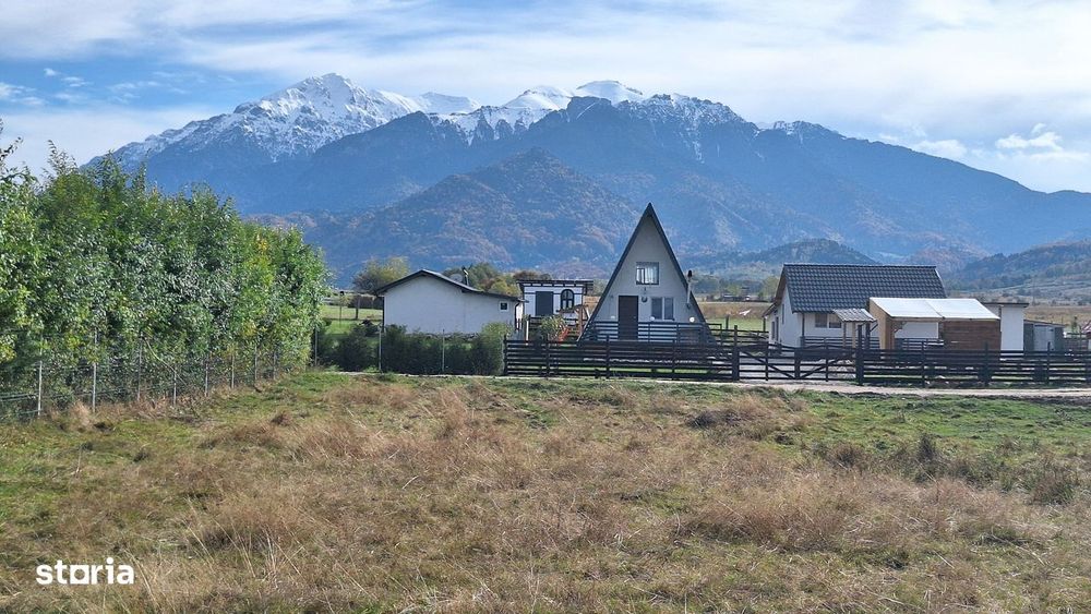 Teren 1000mp cu PUZ in Rasnov, Glajerie