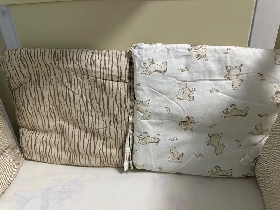 Protectie laterala. Aparatoare pentru patut bebe. Perne - 10bucăți