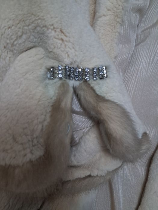 Шуба норка мутон