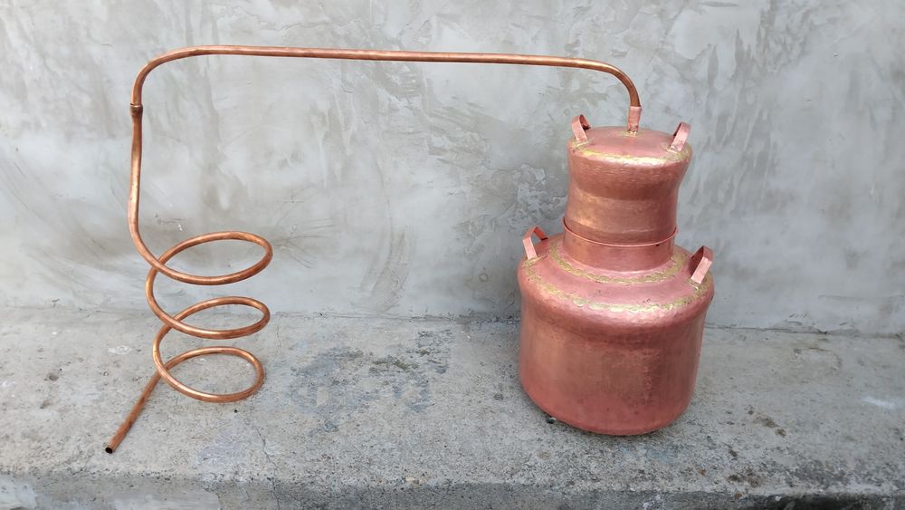 Vindem si facem cazane de țuică din cupru(aramă), iar capacitatea aces