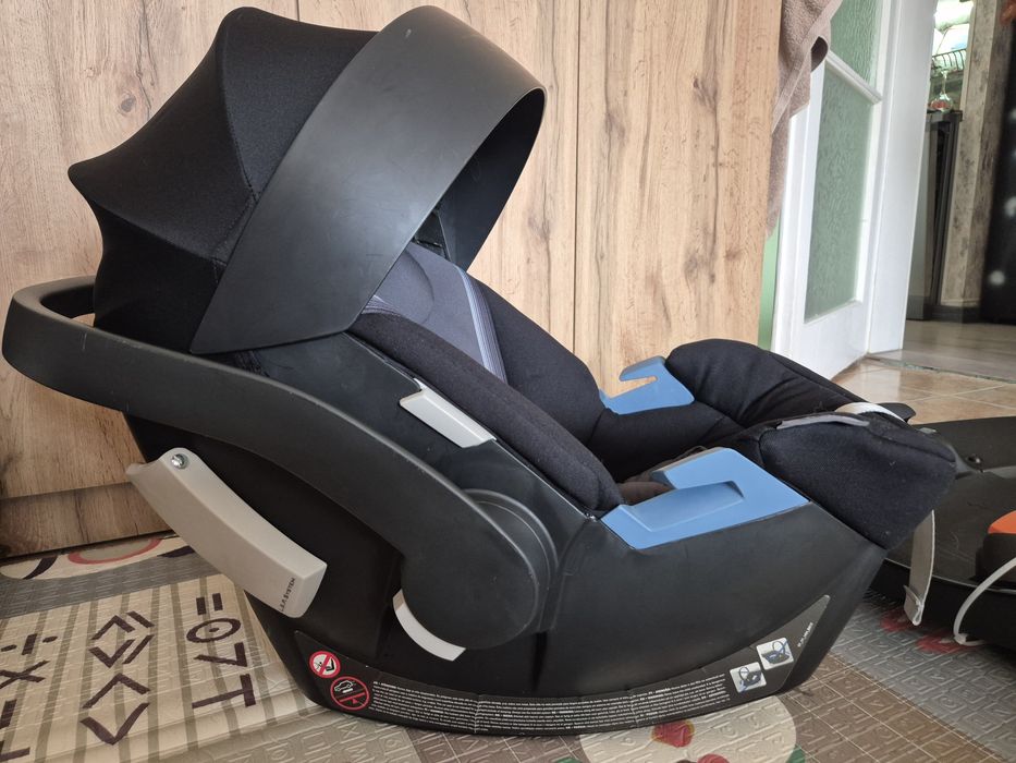 Детско столче за кола Cybex Aton 5+  база +  адаптери+ лятна под