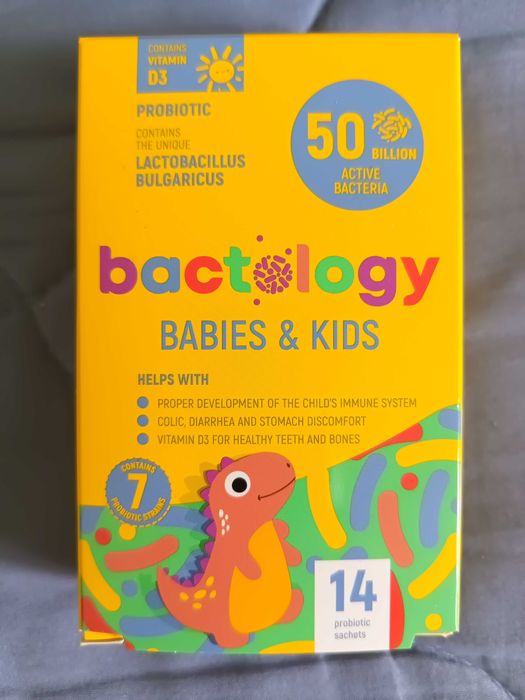 Пробиотици Bactology Babies and Kids- 1 опаковка с 40% намаление