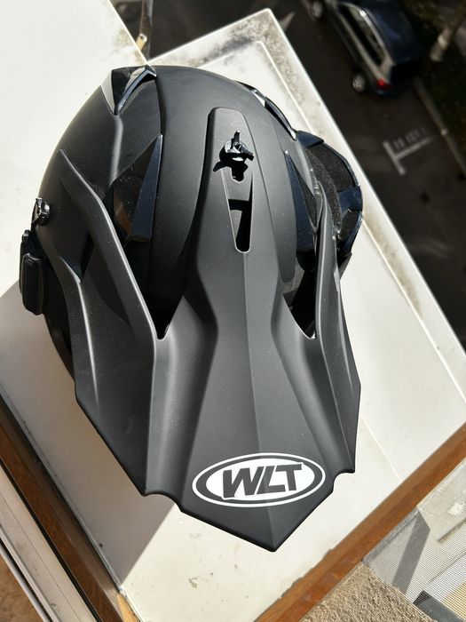 Casca ca noua + ochelari