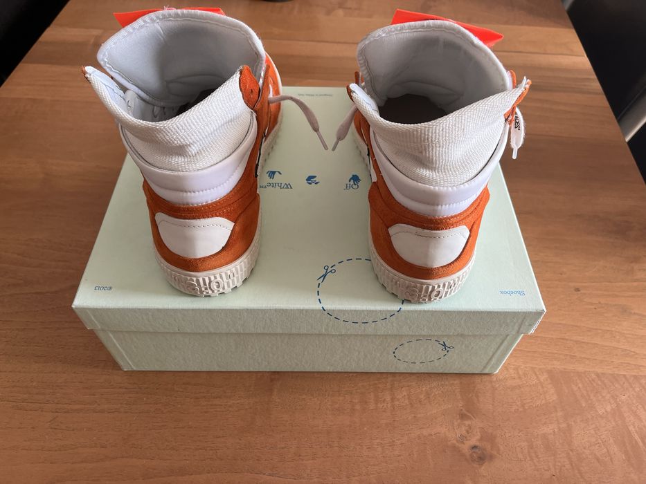 Off white court 3.0 orange&white