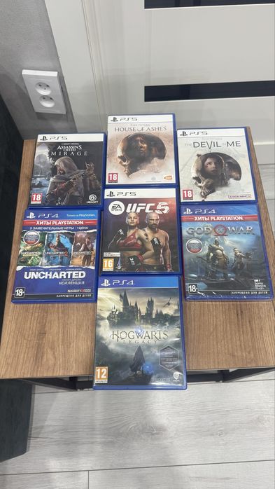 Продам или обменяю диски PS4/PS5