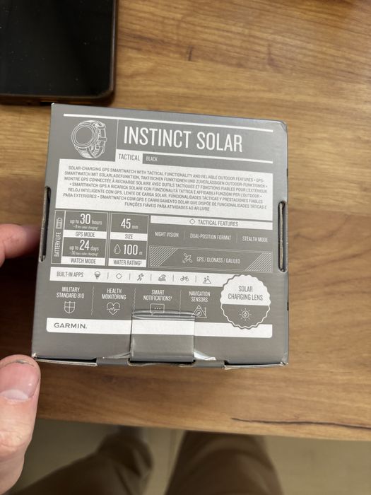 Vand Garmin instinct solar tactical