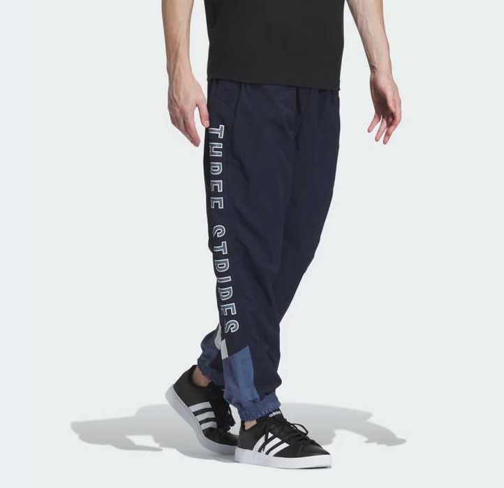 Pantaloni Adidas Wording Loose Fit Woven Cuffed  (M)