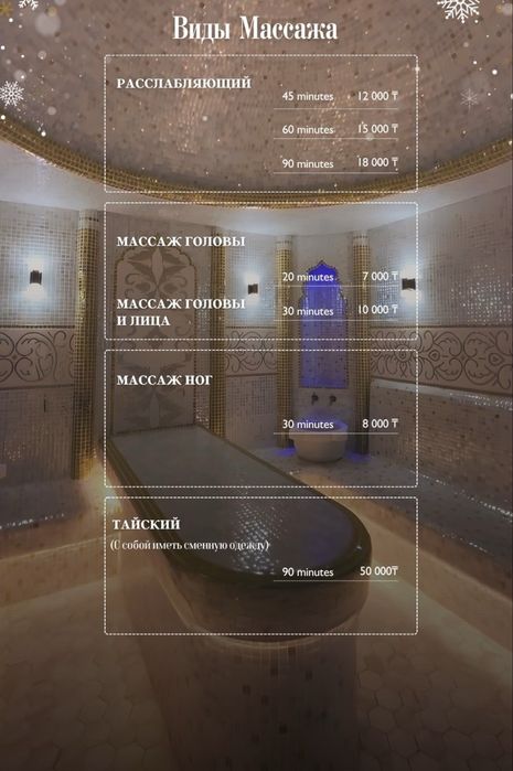 Пиллинг помывка массаж