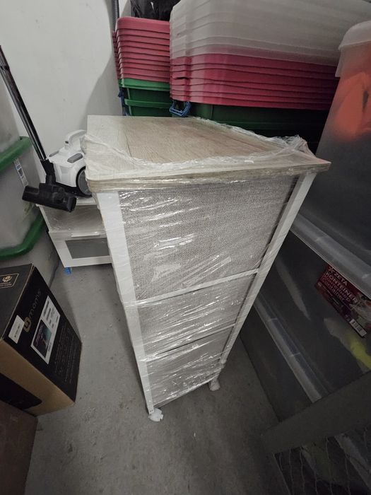 Комод текстильный на колесиках