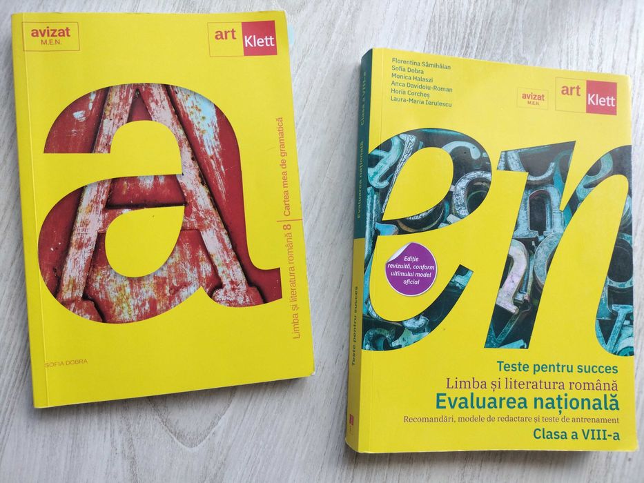 Culegeri pentru Evaluarea Națională clasa a 8-a, lb romana si matematica, Edituri Art Klett/ Booklet/ Paralela 45