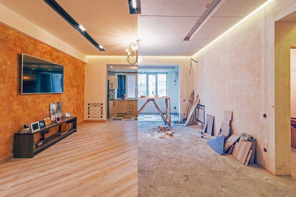 Ремонт квартир под ключ Remont Kvartira 0 dan 100gacha малярка,