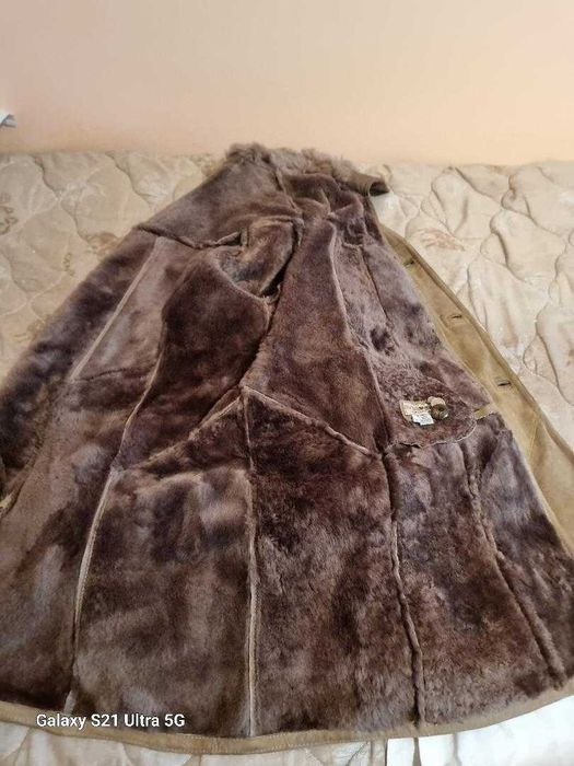 Cojoc damă blana naturală clasa LUX, ultrafinisaj, marimea XL/XXL, Made in Romania, Orastie, fabricat pentru export, purtat de 2 ori, este impecabil