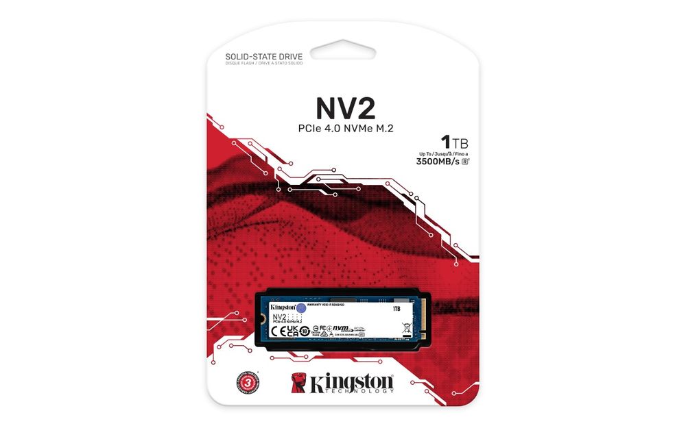 Ssd 1tb M.2 NVMe Kingston