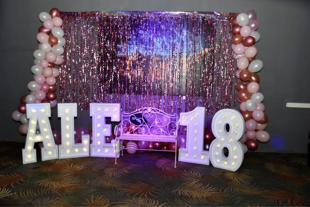 Litere volumetrice luminoase, litere nunta, cifre majorat de inchiriat