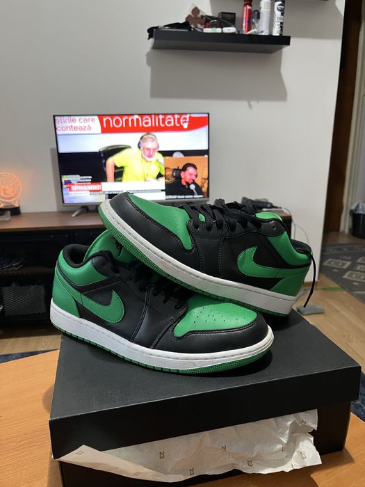 Jordan 1 Low Lucky Green