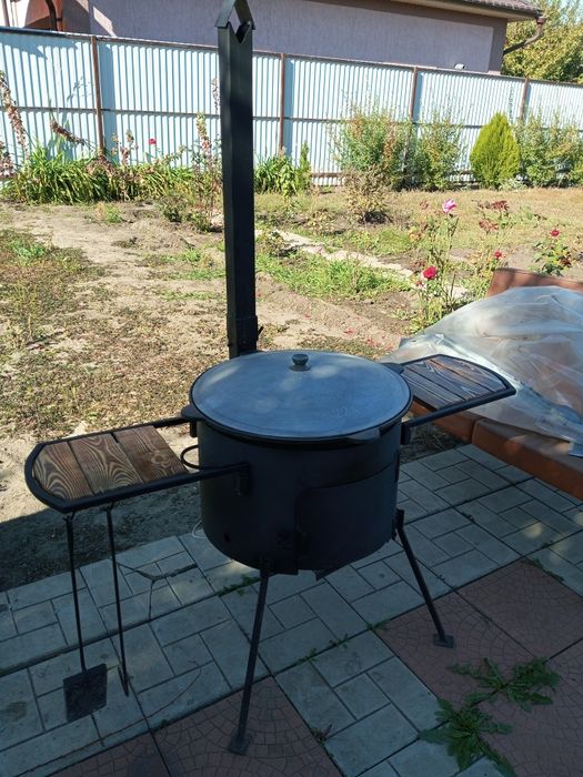 Продам печь с казаном на 22 литра