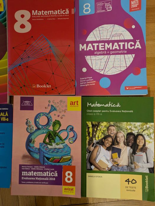 Culegeri de matematică clasa a 8-a
