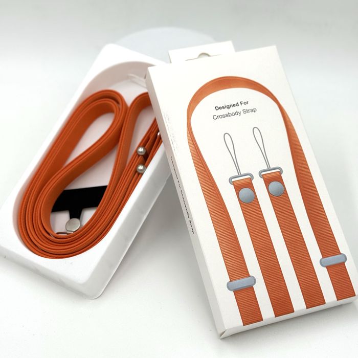 КОМБО: Techwoven калъф с лого + връзка Crossbody Strap за iPhone 17 Pro и 17 Pro Max